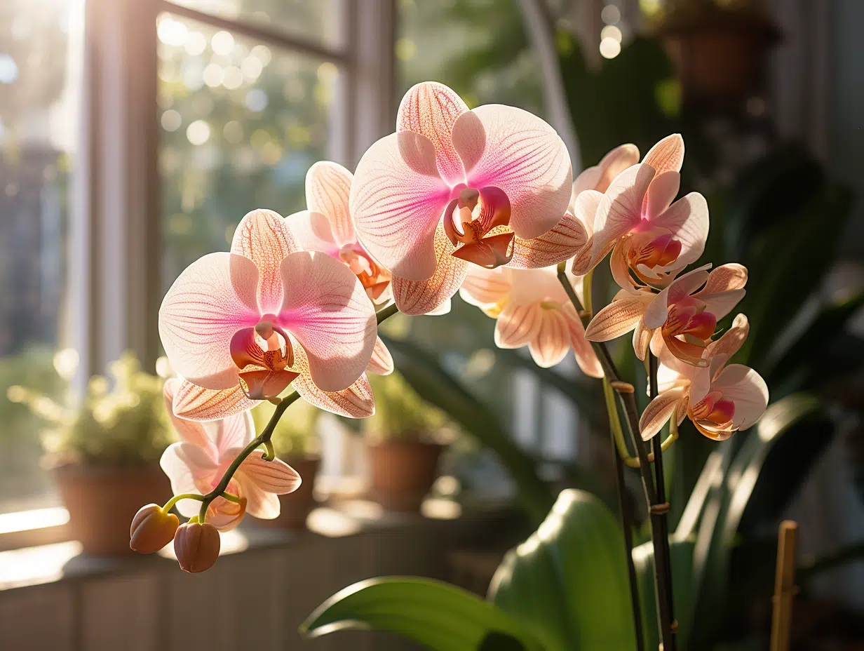 Pourquoi la tige de votre orchidée jaunit-elle ? Causes et solutions