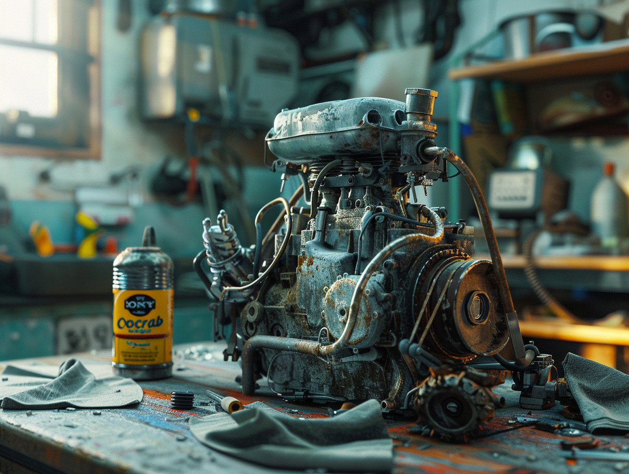 nettoyage carburateur tondeuse : astuces pour un moteur performant -  tondeuse  et  mécanique