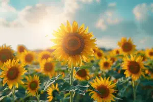 Le langage des fleurs : signification du tournesol