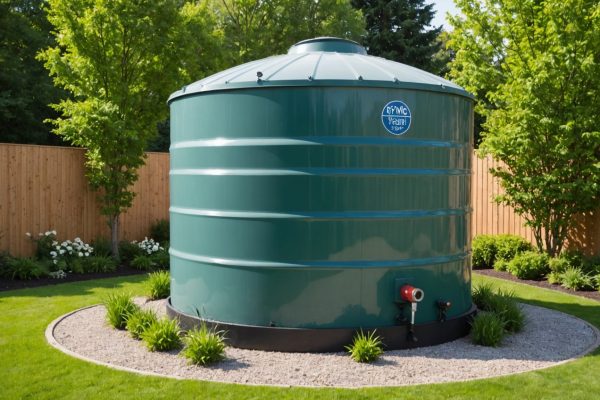 La cuve à eau 1000l pour jardin : performance et économie d’eau