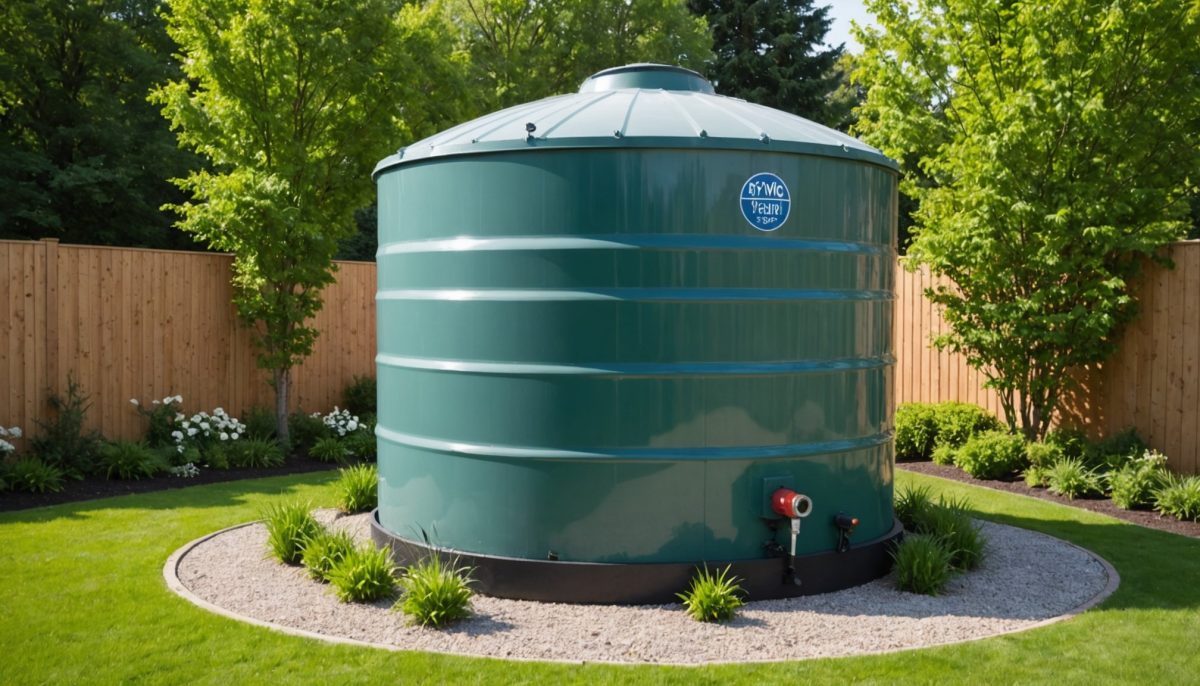 La cuve à eau 1000l pour jardin : performance et économie d’eau