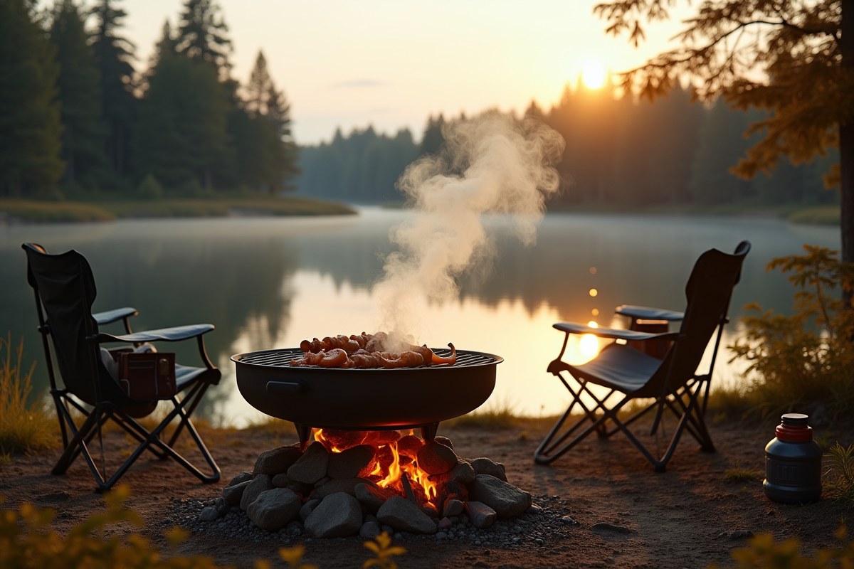 barbecue extérieur