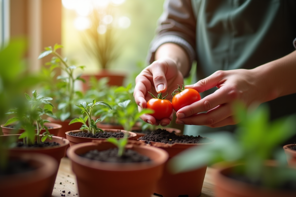 Semis de tomates à l’intérieur : quand et comment procéder ?