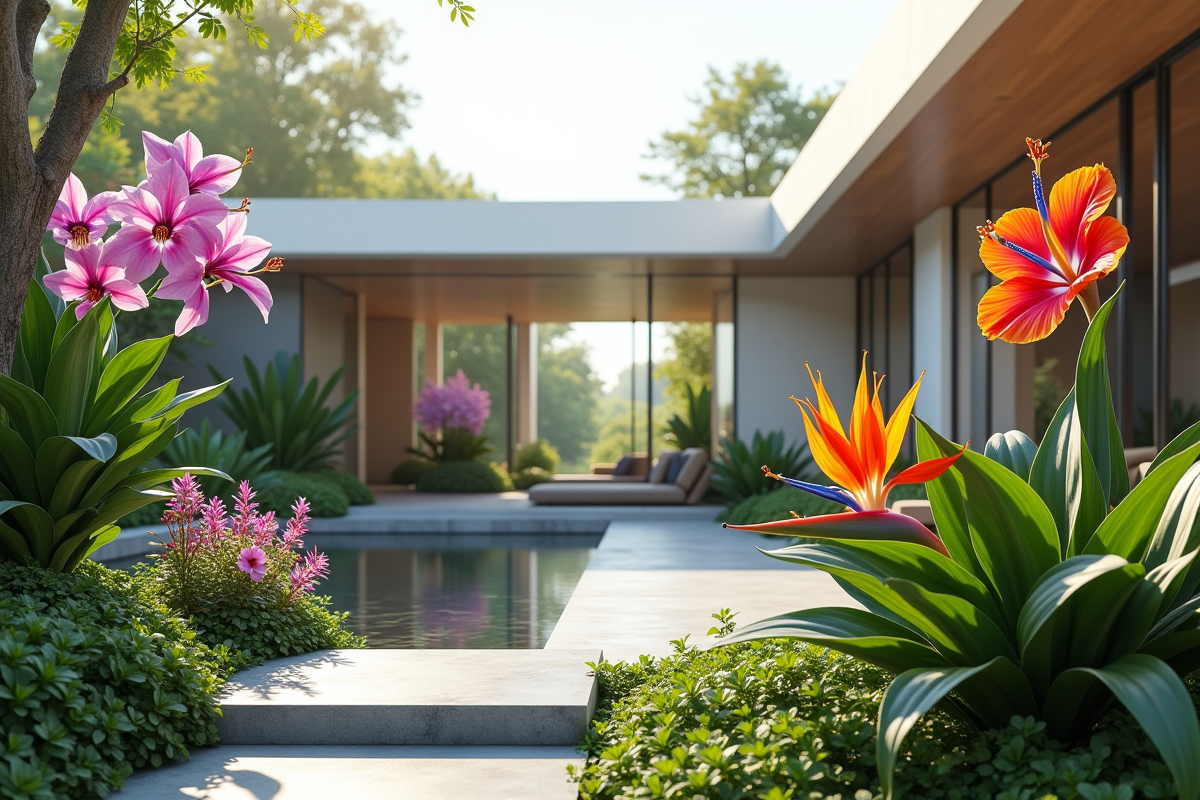 fleurs jardin