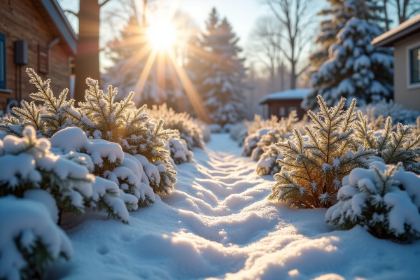 Voile d’hivernage ou géotextile : quelle option choisir pour protéger vos plantes en hiver?