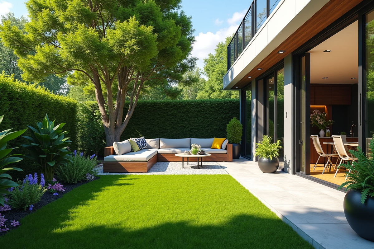 jardin moyen